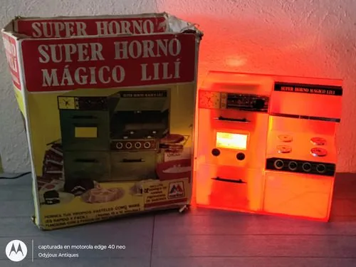 Super Horno Magico De Juguete Lili Ledy En Caja Vintage 70's Naranja — Coleccionables vintage, años 70s