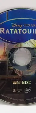 Dvd Película Ratatouille Disney Pixar Solo Disco Original — Video vintage, años NOW