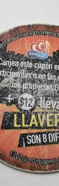 Tazo Super Funki Punky Cupon Ganador Canjeable 2013 Gamesa — Coleccionables vintage, años NOW (foto 5)