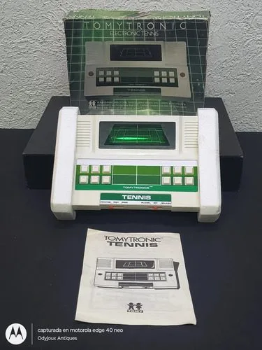Videojuego Electrónico Tomytronic Tenis En Caja Vintage 80's — Gaming vintage, años 80s