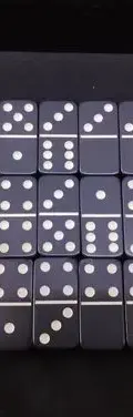 Juego De Domino Dominoes Double Six Retro 80's Completo — Coleccionables vintage, años 80s (foto 3)