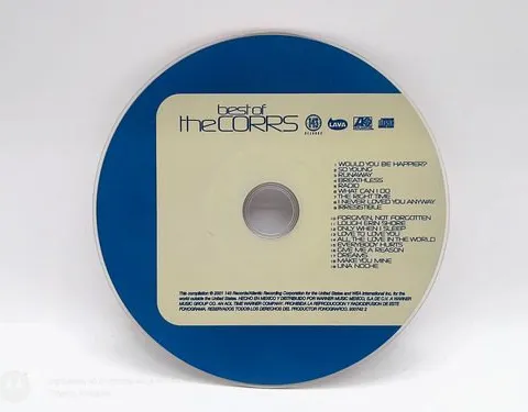 Cd The Corrs The Best Of Corrs 2001 Wea Solo Disco Original Estándar
