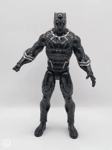 Figura De Acción Articulada Black Panter Marvel 23cm — Coleccionables vintage, años NOW