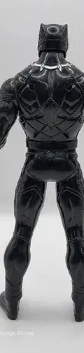 Figura De Acción Articulada Black Panter Marvel 23cm — Coleccionables vintage, años NOW (foto 3)