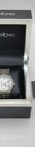 Reloj Bebe Mod. Beb50105ro Plateado Original Usado Plateado Blanco — Decoración vintage