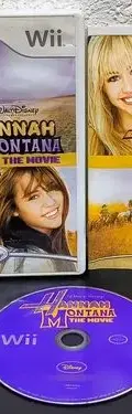 Hanna Montana The Movie Walt Disney Nintendo Wii Original — Gaming vintage, años NOW