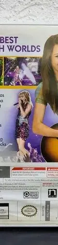 Hanna Montana The Movie Walt Disney Nintendo Wii Original — Gaming vintage, años NOW (foto 3)