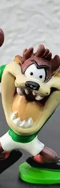 Set Piolín Y Taz Promo Femexfut Selec. Mex. Looney Tunes 8cm — Coleccionables vintage, años 90s (foto 3)