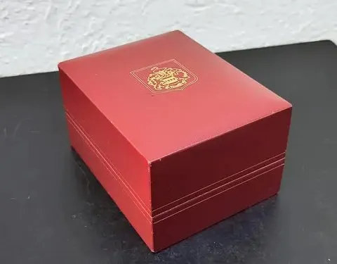 Caja/estuche Para Joyería Marca Majorica Vintage Original Rojo
