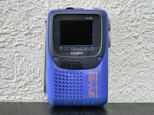 Television Lcd Portatil Casio Sy-21 2.3  Splash Proof Vintag — Video vintage, años 80s