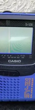 Television Lcd Portatil Casio Sy-21 2.3  Splash Proof Vintag — Video vintage, años 80s (foto 8)