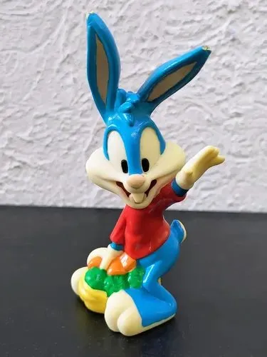 Figura Buster Bunny Tinny Toons Warner Bros 90s Vintage Raro