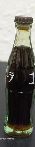 Mini Botella Vintage Coca Cola Japón 8cm Retro 90's — Coleccionables vintage, años 90s (foto 3)