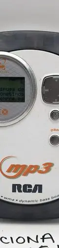 Discman Mp3 Rca Rp-2480 Cd Player Retro Funciona Con Detalle Blanco Con Negro — Audio vintage, años 90s (foto 2)