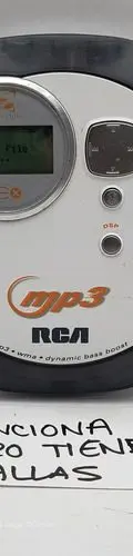 Discman Mp3 Rca Rp-2480 Cd Player Retro Funciona Con Detalle Blanco Con Negro — Audio vintage, años 90s (foto 3)