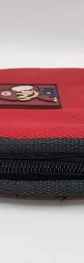 Super Mario Bros Estuche Con Cierre Para Discos Cd Dvd Rojo — Gaming vintage, años NOW (foto 5)