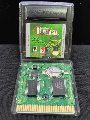 Tom Clancy's Rainbow Six Para Game Boy Color Gbc Original — Gaming vintage, años 90s
