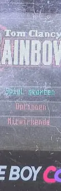 Tom Clancy's Rainbow Six Para Game Boy Color Gbc Original — Gaming vintage, años 90s (foto 8)