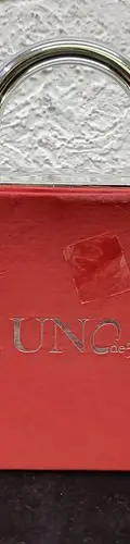 Caja/estuche Para Joyería Marca Uno De 50 Usado Original Rojo — Coleccionables vintage (foto 5)