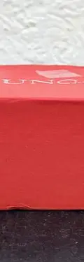 Caja/estuche Para Joyería Marca Uno De 50 Usado Original Rojo — Coleccionables vintage (foto 9)