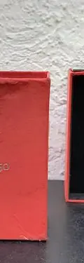 Caja/estuche Para Joyería Marca Uno De 50 Usado Original Rojo — Coleccionables vintage (foto 3)