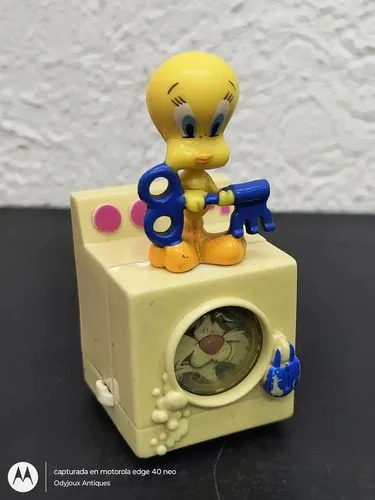 Figura Piolín Y Silvestre Lavadora Looney Tunes 1995 Vintage — Coleccionables vintage, años 90s