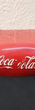 Charola Exhibidora Coca Cola Tradicional Roja Con Detalle — Decoración vintage