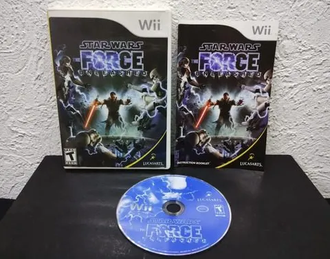 Star Wars The Force Unleashed Wii Nintendo Completo Original