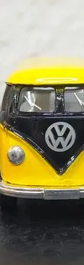 Combi Volkswagen Classical Bus 1962 Amarillo 1/64 Kingsmart Amarillo — Coleccionables vintage, años NOW (foto 2)
