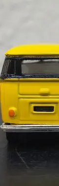 Combi Volkswagen Classical Bus 1962 Amarillo 1/64 Kingsmart Amarillo — Coleccionables vintage, años NOW (foto 4)
