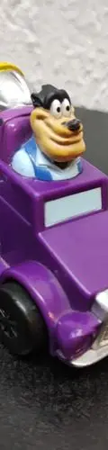 Carro Pedro El Malo Goofy Disney Mattel Original 2007 Violeta — Coleccionables vintage, años NOW (foto 8)