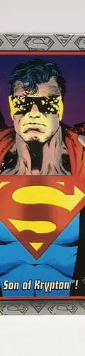 Tarjeta Superman The Last Son Of Krypton! #2 1993 Sky Box Dc — Coleccionables vintage, años 90s