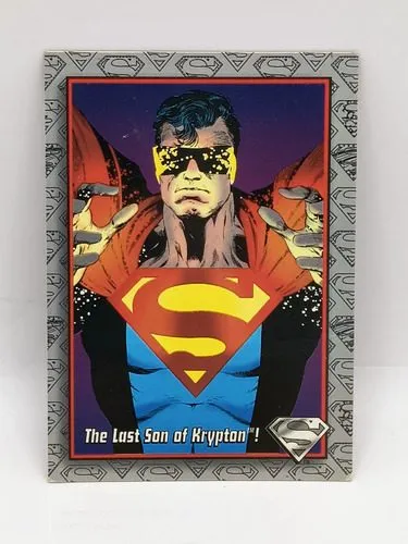 Tarjeta Superman The Last Son Of Krypton! #2 1993 Sky Box Dc