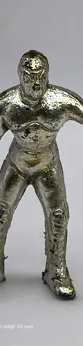 Figura Muñeco Vintage Luchador De Plástico Antiguo México — Coleccionables vintage