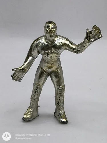 Figura Muñeco Vintage Luchador De Plástico Antiguo México — Coleccionables vintage