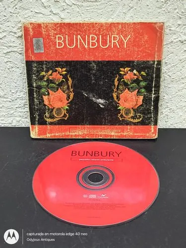 Cd Bunbury - Pequeño Cabaret Ambulante Emi Mus 2000 Digipack Edición Limitada