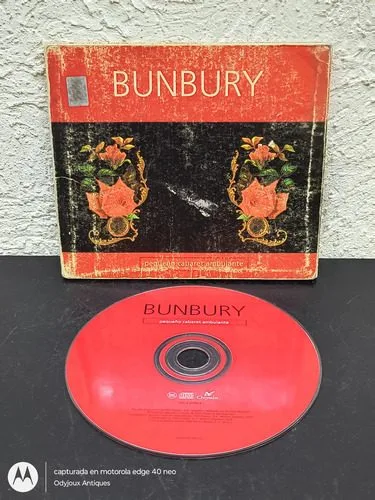 Cd Bunbury - Pequeño Cabaret Ambulante Emi Mus 2000 Digipack Edición Limitada — Audio vintage, años NOW
