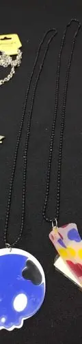 13 Collares Largos Mano Calavera Tenis Ancla Lote Economicos Negro — Coleccionables vintage, años NOW (foto 8)