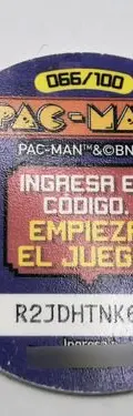 Tazo Pacman #66/100 Game Over 2020 Sabritas Retro Original — Coleccionables vintage, años NOW (foto 4)