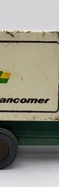 Camioncito Alcancía Bancomer Lámina Antiguo De Colección — Coleccionables vintage, años 80s (foto 5)