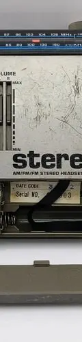 Radio Portátil Am/fm General Electric No.7-1010a No Sirve Gris Oscuro — Audio vintage, años 70s (foto 10)