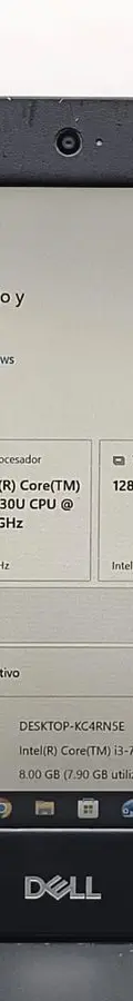 Laptop Dell Latitude 3490 procesador Intel Core i3-7130U(8va Gen) 8GB RAM disco SSD 128gb Win 10pro — Tech vintage, años NOW (foto 3)