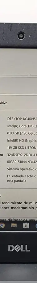 Laptop Dell Latitude 3490 procesador Intel Core i3-7130U(8va Gen) 8GB RAM disco SSD 128gb Win 10pro — Tech vintage, años NOW (foto 4)