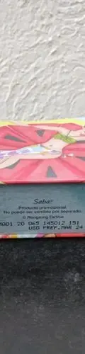 Caja Metálica Promocional Saba Rongrong Mujer Bikini Piscina — Coleccionables vintage (foto 8)