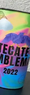 Vaso Promocional Concierto Tecate Emblema 2022 Mayo Colores  Colores — Coleccionables vintage, años NOW