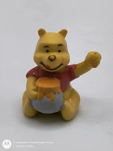 Figura Winnie The Pooh Con Tarro De Miel Disney Retro 4cm — Coleccionables vintage