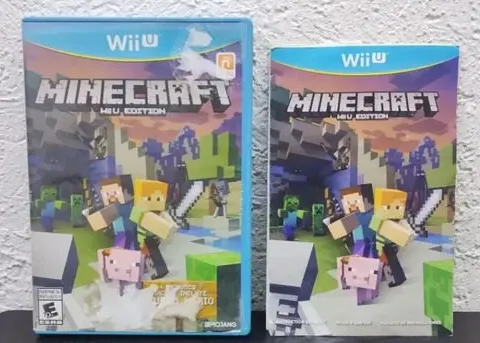 Minecraft Wii U Edition Nintendo Solo Caja Usado Original