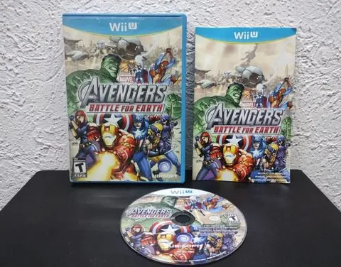Avengers Battle For Earth Marvel Nintendo Wii U Original