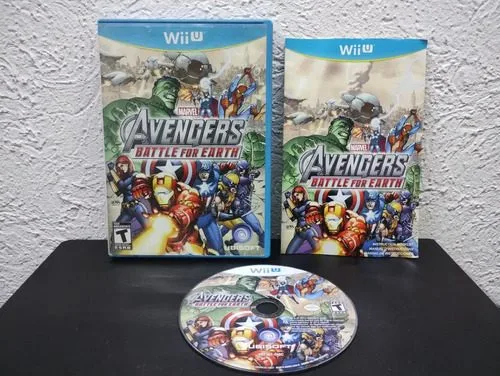 Avengers Battle For Earth Marvel Nintendo Wii U Original — Gaming vintage, años NOW