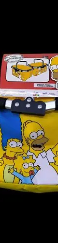 Hielera Plegable Térmica Los Simpsons Canasta De Picnic Orig Amarillo — Coleccionables vintage, años NOW